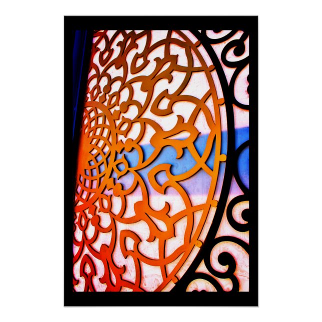 Pôster Porta Árabe (Frente)