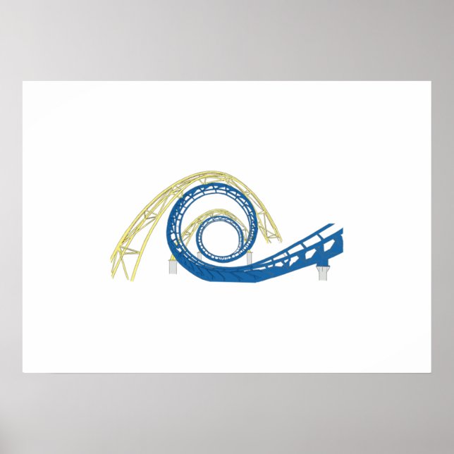 Poster Porta copos do cilindro (Frente)