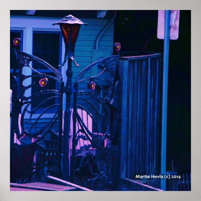 Pôster Porta da Borboleta (Frente)