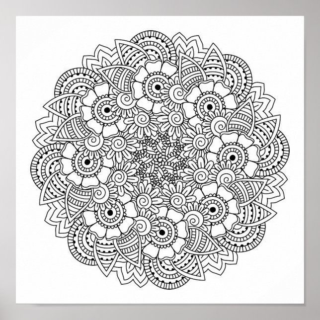 Pôster Porta de Design redonda 2 (Frente)