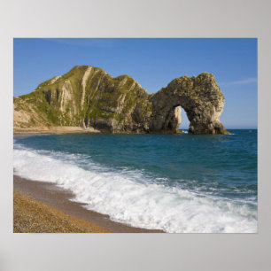 Poster Porta de Durdle, Enseada de Lulworth, Costa Juráss