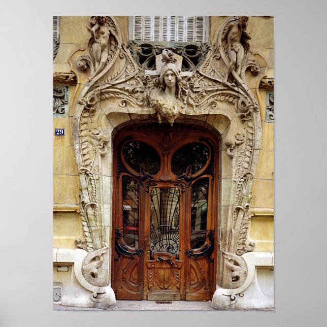 Pôster Porta de entrada para os apartamentos 2 (Frente)