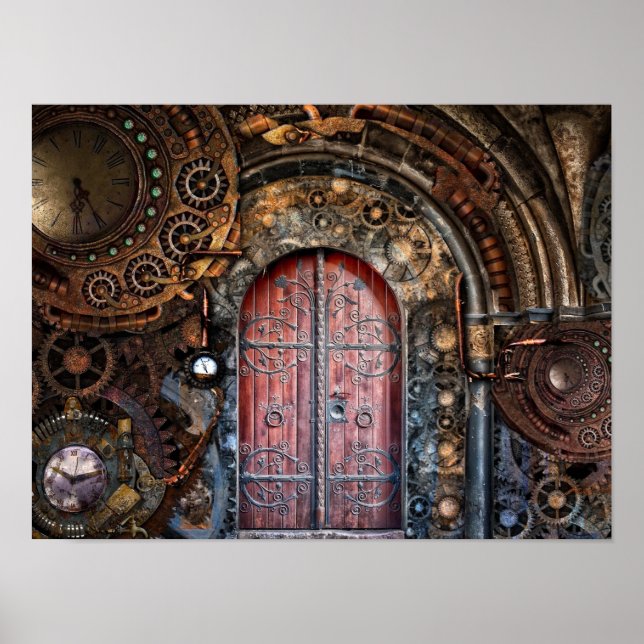 Poster Porta de tempo (Frente)