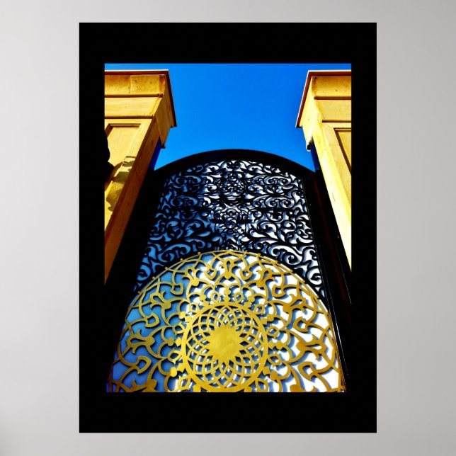 Poster Porta decorativa (Frente)