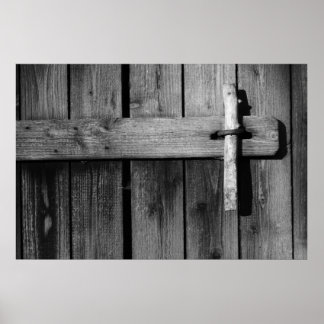 Pôster Porta do antigo celeiro 3