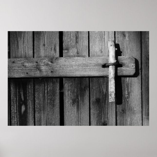 Pôster Porta do antigo celeiro 3 (Frente)