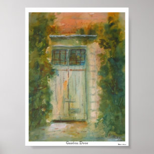 Poster Porta do jardim por Kevin E. Telhador