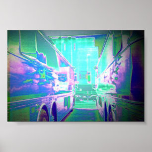 Pôster Porta do ônibus E de Pink Floyd