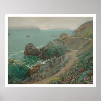 Poster Porta do Ouro do Cliff Oceano (1154)