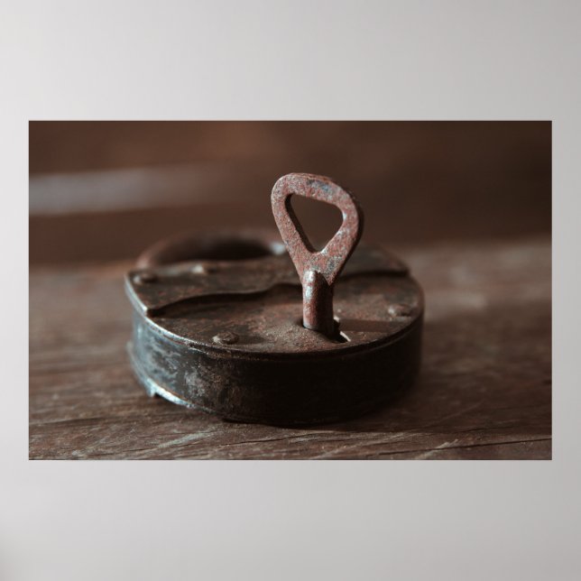 Poster Porta enferrujada (Frente)