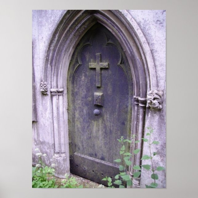 Pôster Porta para a Eternidade (Frente)