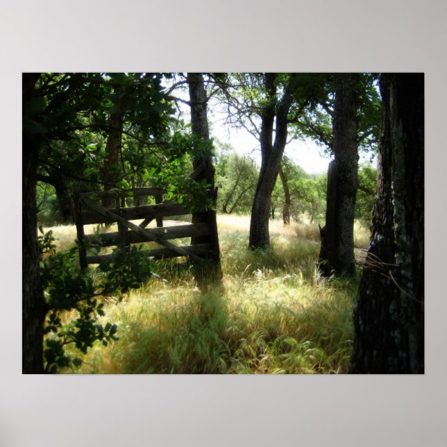 Pôster "Porta para o nada" (Frente)