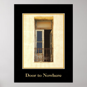 Pôster Porta para o nada em Buenos Aires