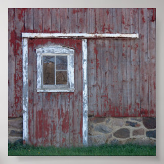 Poster Porta Red Barn