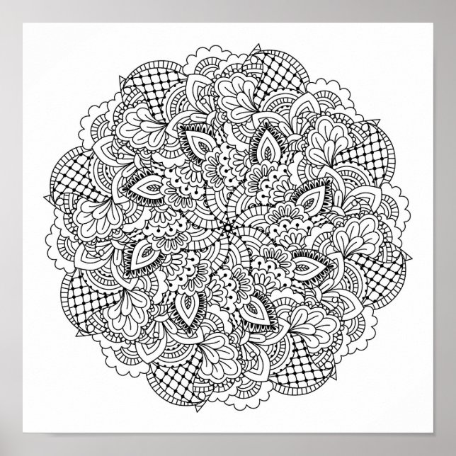 Poster Porta redonda 2 (Frente)