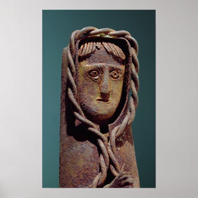 Pôster Porta-velas com uma figura de Jesus (Frente)