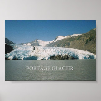Pôster Portage Glacier, Alaska