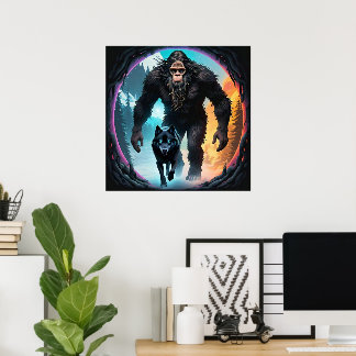 Poster Portal Bigfoot e Wolf
