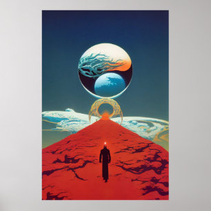 Poster Portal de Fantasia de Ficção Científica Clássica V