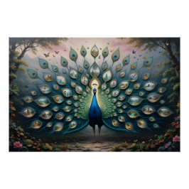 Pôster Portal Peacock Panorama