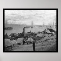 Portance Barge Explosion no City Point 1864