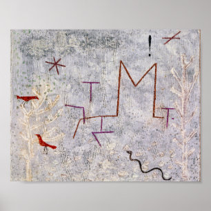 Poster Portão do Jardim K Paul Klee