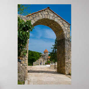 Poster Portão do Mosteiro de Motsameta