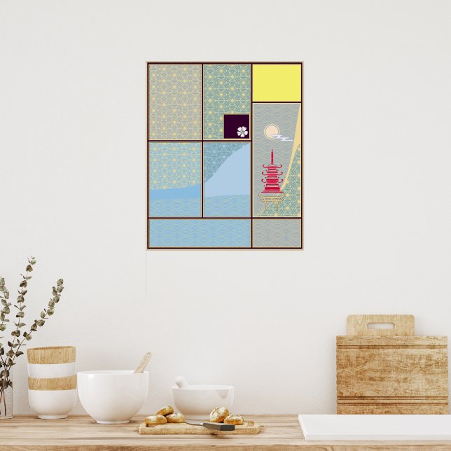 Poster Portaria Zen (Cozinha)