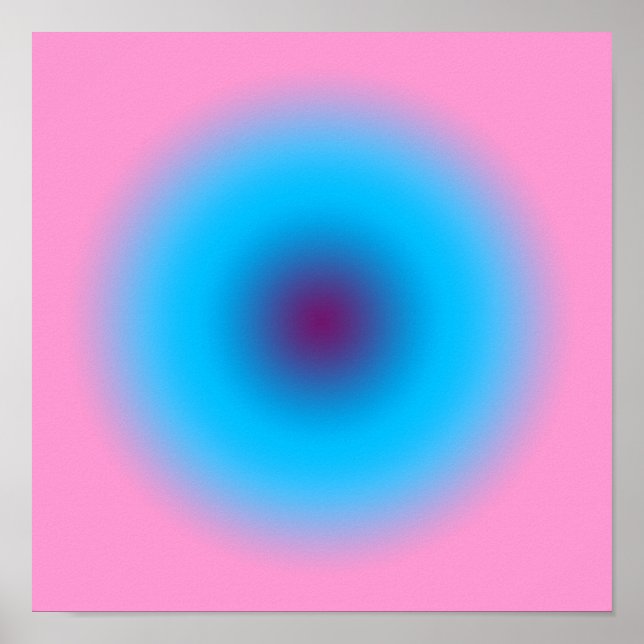 Poster Portas De Gradiente Celestial (Frente)