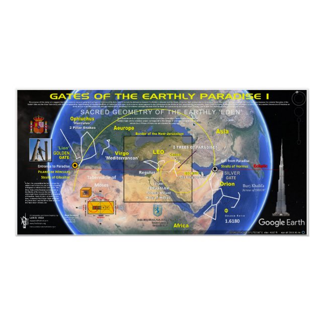 Pôster Portas do Paraíso 1 (Frente)