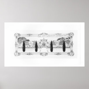 Poster Portas e cercas para o jardim e o parque, 'da AR