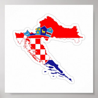 Poster Porter recuerdo de Croacia