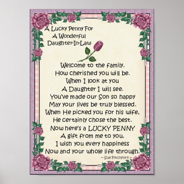 Pôster Portfolio-Daughin-Law-Lucky Penny-Glue Penny (Frente)