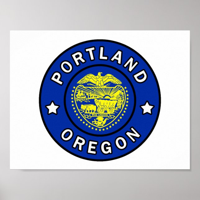 Poster Portland Oregon (Frente)
