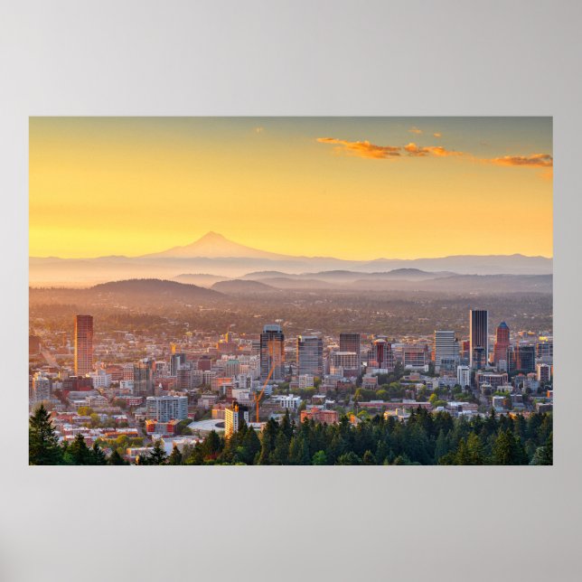 Poster Portland, Oregon, Estados Unidos (Frente)