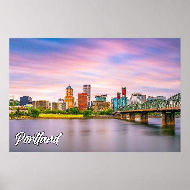 Poster Portland, Oregon, Estados Unidos (Frente)