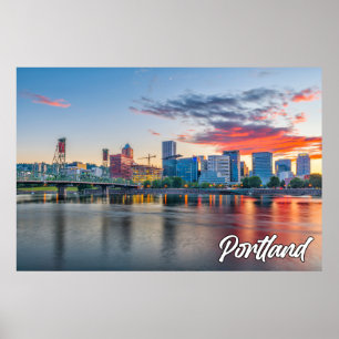 Poster Portland, Oregon, Estados Unidos