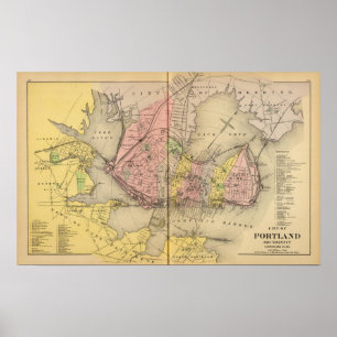 Poster Portland & vizinhança, mim