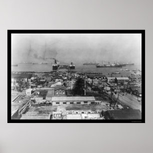 Pôster Porto 1909 de Yokohama Japão