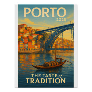 Pôster Porto 2025 - O Gosto da Tradição