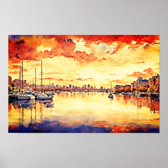 Poster Porto Cidade (Frente)