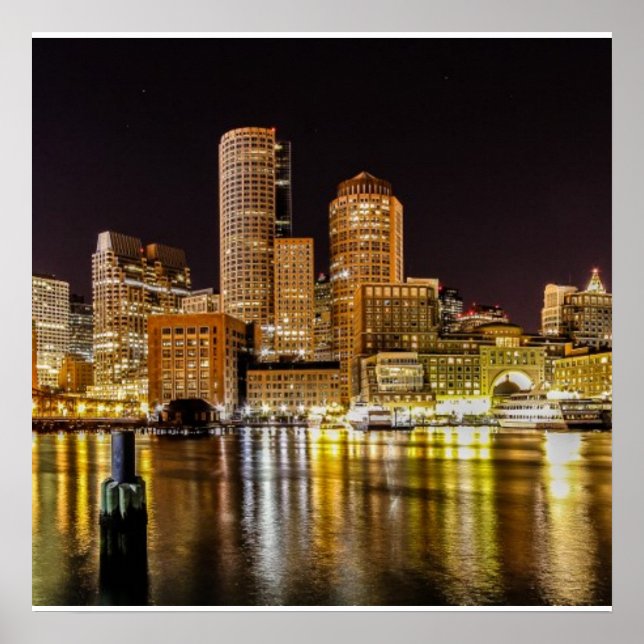 Poster Porto de Boston (Frente)