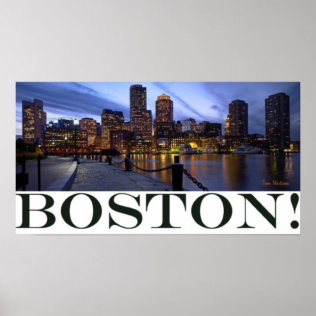Poster Porto de Boston (Frente)