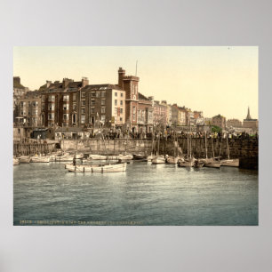 Poster Porto de Bridlington mim, Yorkshire, Inglaterra