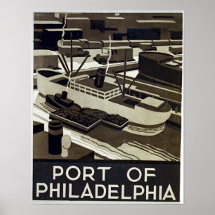 Poster Porto de Filadélfia