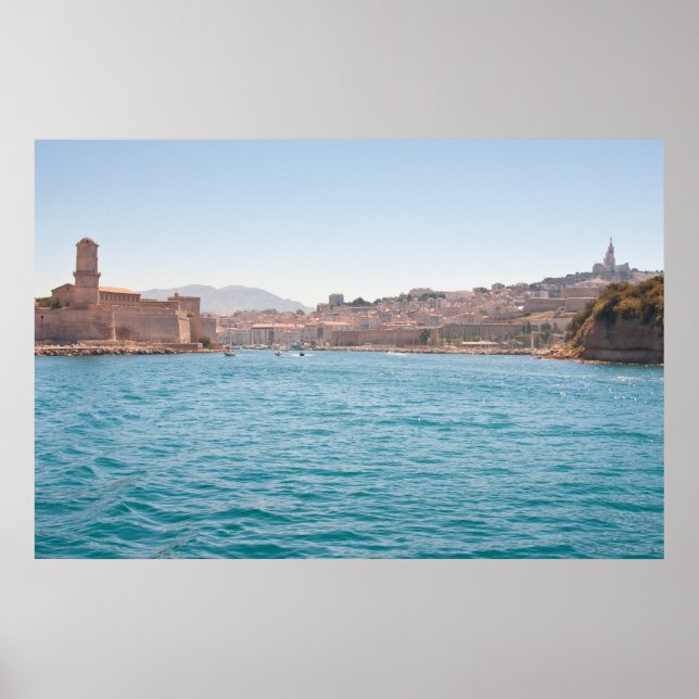 Pôster Porto de Marselha (Frente)