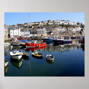 Pôster Porto de Mevagissey