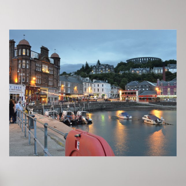 Poster Porto de Oban (Frente)