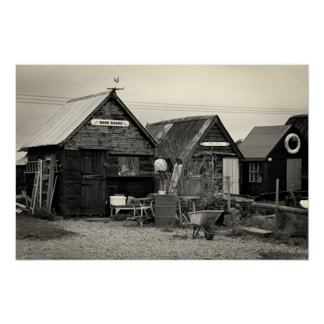 Pôster Porto de Southwold (Frente)