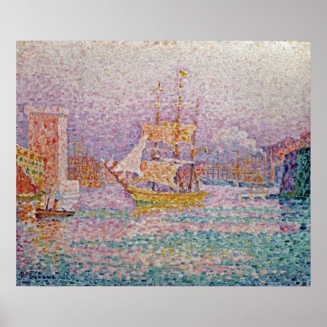 Pôster Porto em Marselha, c.1906 (Frente)